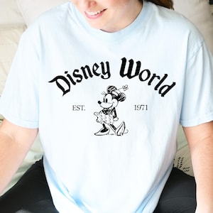 Mickey Disney World Shirt, Retro Disney Comfort Colors Tee, Magic Kingdom Vacation Shirt, Disney Family Trip Shirt, Disneyland WDW Tee