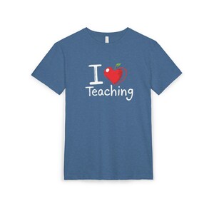 Zurück zu Schule Unisex T-Shirt, ich liebe unterrichten T-Shirt, Lehrer Wertschätzung Geschenk, Schulpersonal Shirt, Erzieher Kleidung, Lehrer Leben