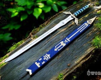 Zelda Master Sword Replica, Handgjord Cosplay-rekvisita Inspirerad av Legend of Zelda