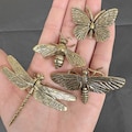 Vintage Brass Dragonfly Butterfly Bee Moth Figurines, Retro Insect Ornaments, Brass Animal Decor, Home Desk Decoration, Collectible Gifts product logo