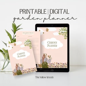 Garden Planner Printable | Digital Garden Planner | Garden Journal