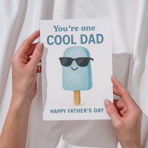 Lustige Vatertagskarte Geburtstagskarte Entzückende Vatertagsgeschenk für ihn Geschenk von Kindervatertag Geburtstagsgeschenk für Papa Erster Vatertag