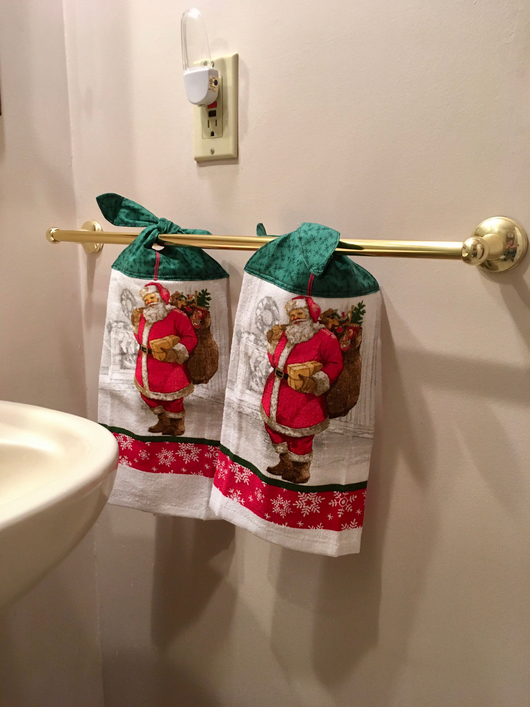 Christmas hand towels bathroom hotsell