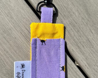 ChapStick Holder with Swivel Hook, Lip Gloss Holder, Lip Balm Holder, Clip-On Gloss Holder, Clip-On Lip Balm Holder, Holder for Lip Gloss
