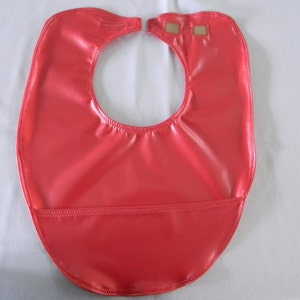 PUL Waterproof Bib, Children’s Bib, Toddler Bib, Waterproof Bib, Easy Clean Bib, Bib, Bib with Pocket