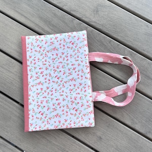 Cloth Book Covers with Handles, Bible Cover, Fabric Paperback Book Cover, Fabric Book Covers, Dust Jacket, Fabric-covered Book, Book Sleeve