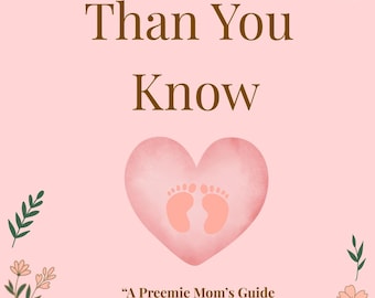 Preemie Mom's Guide | NICU Support, Affirmation Cards (Digital Download)