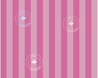 Pink Candy Stripe Seamless Pattern | Two-Tone Pink Stripes | Soft & Bold Pink Lines | Girly Preppy wallpaper | Instant Download