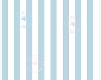 Blue & White Striped Seamless Pattern | Classic Nautical Stripe | Clean Preppy Background | Modern Minimal Design | Instant Download