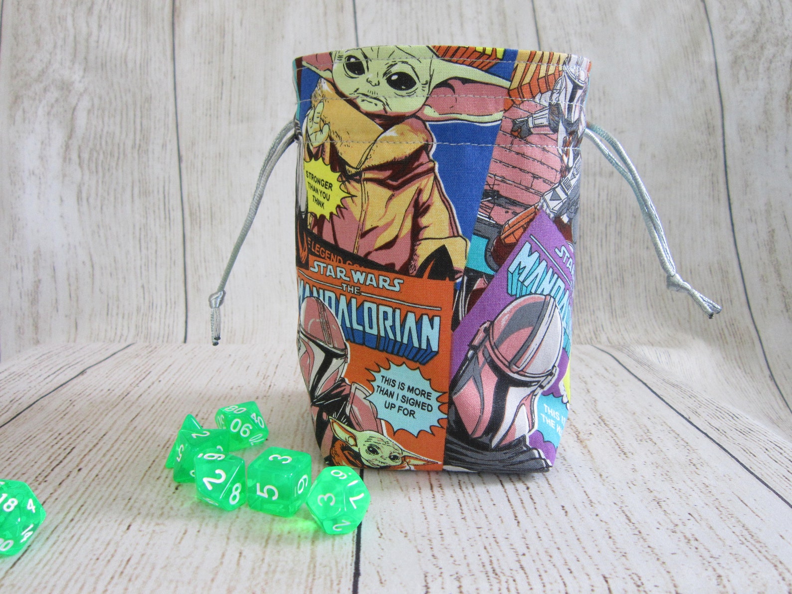 Mandalorian Dice Bag Star Wars Dice Bag the Child Dice Bag Etsy