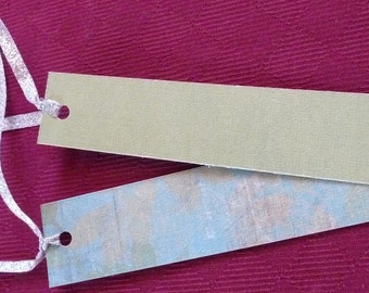 10 1.5 Inch Wide Bookmarks with Ribbon