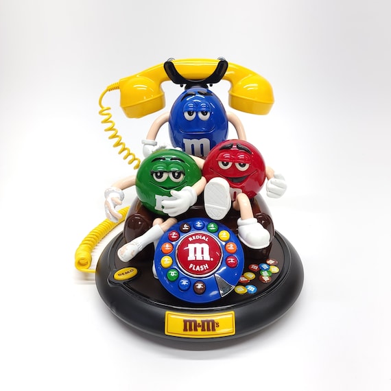 1980's M&m's Animated Talking Telephone - Etsy