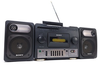 90’s Sony Boombox - CFS-1030 - Ghettoblaster with Graphic Equalizer - AM/FM Cassette and Line in