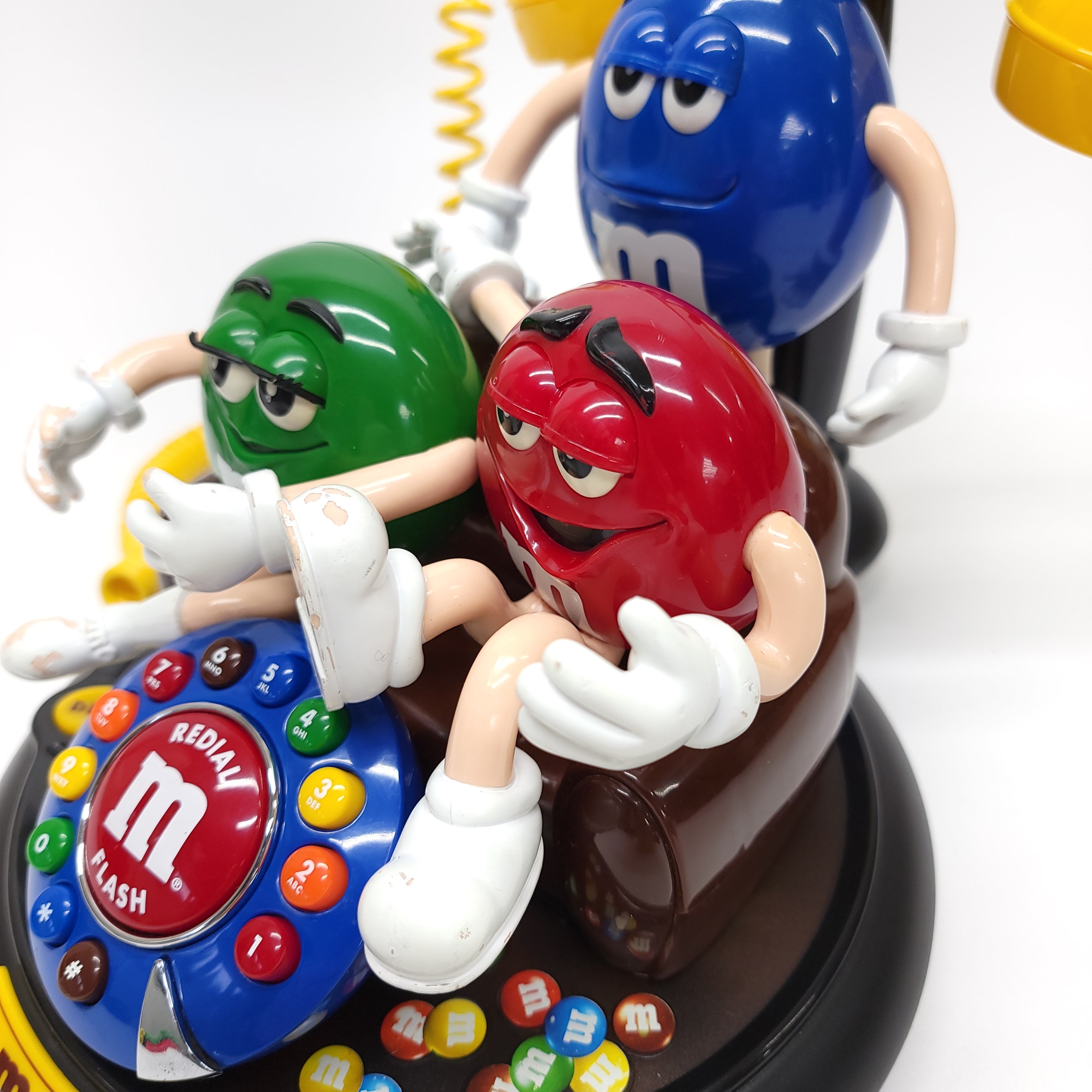 M&M's 電話 1980's M&m's Animated Talking Telephone - Etsy Canada