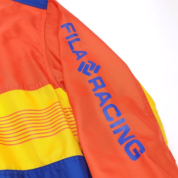 Fila Racing Windbreaker Jacket - XXL - Nylon/Poly… - image 6