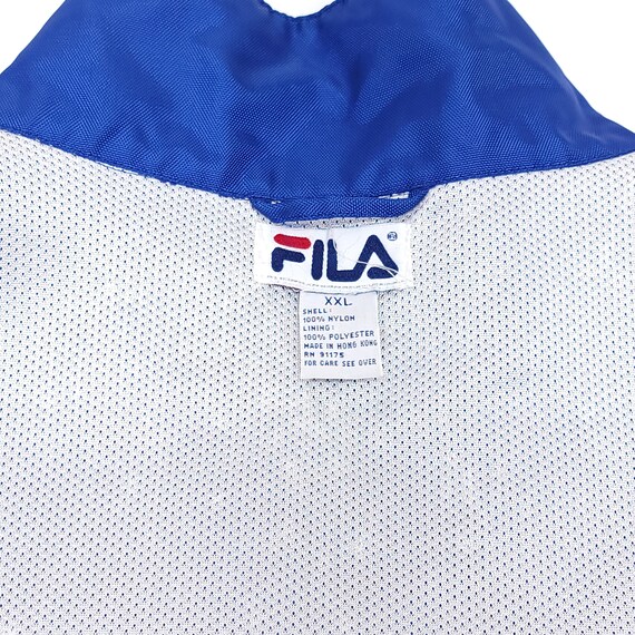 Fila Racing Windbreaker Jacket - XXL - Nylon/Poly… - image 3