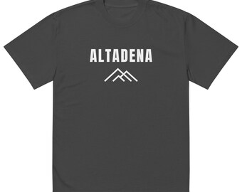 ALTADENA - Übergroßes Ausgeblichenes T-Shirt