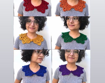 Crochet Peter Pan Collar- Collier détachable