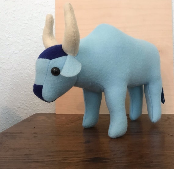 babe blue ox plush