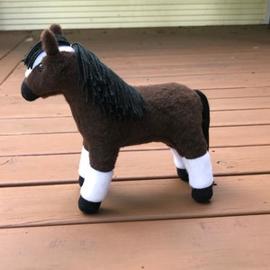 Plush Clydesdale Horse