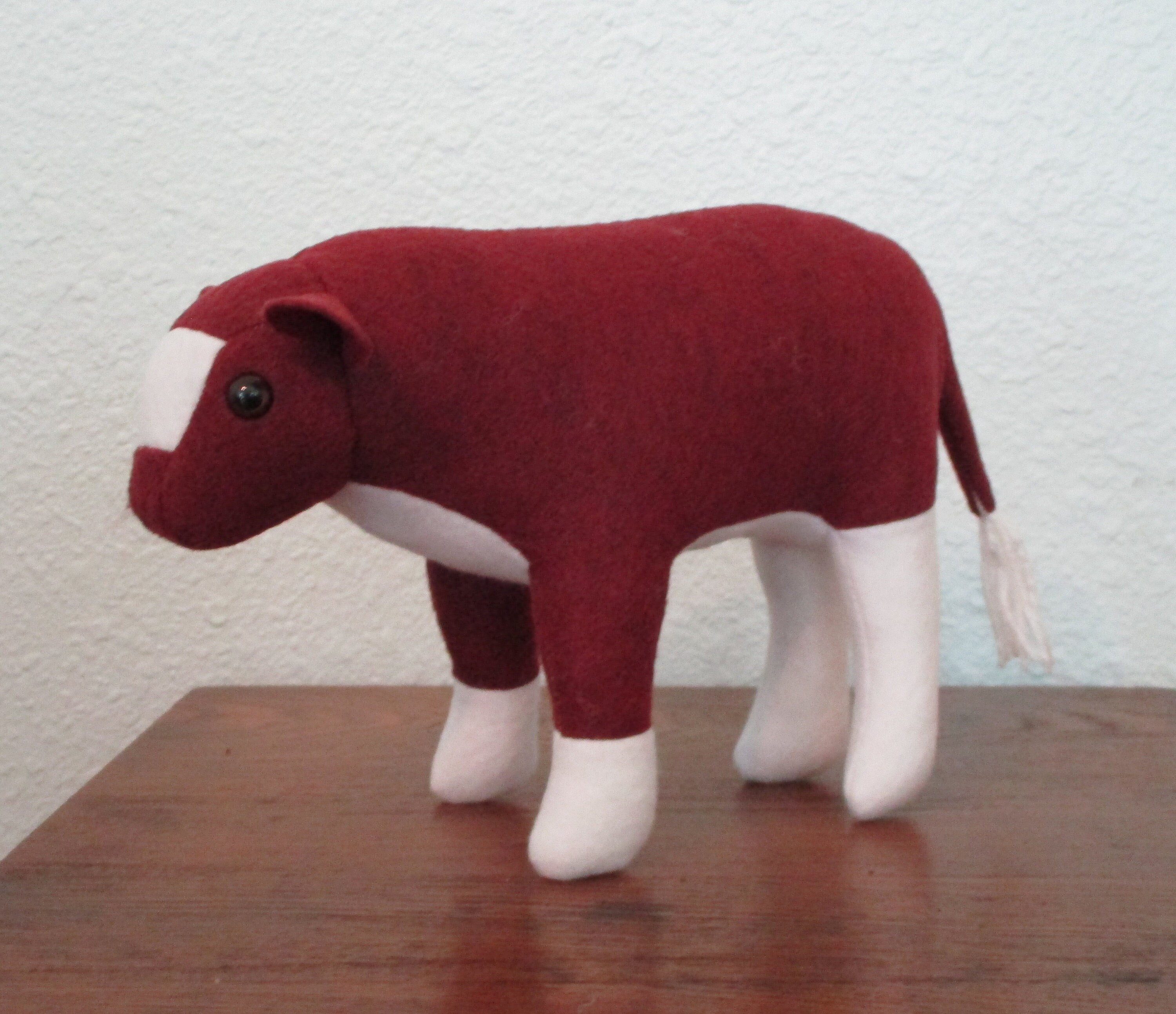 Plush Maine Anjou Cow