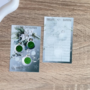 A7 Spaaruitdaging Salie Kerst - veeg, wrijf en teken