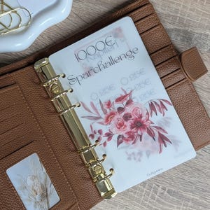 1000 Euro Sparchallenge | Geld sparen leicht gemacht | Sparplan A6 | Cash Stuffing Challenge