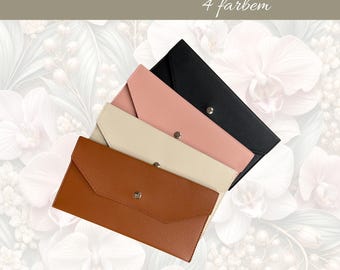 Cash Wallet, Money Pouch – black/cream/brown/pink | Budgeting Accessories