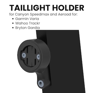 Seatpost light holder for Canyon SP0048 SP0049 SP0077 – Compatible with Garmin Varia, Wahoo Trackr & Bryton Gardia