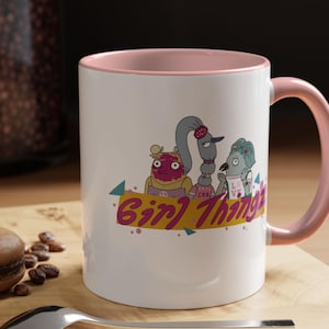 Taza divertida de Tuca y Bertie / Taza de cerámica inspirada en el episodio de Girl Thingz / Taza única con aislamiento de cerámica y esmalte de la serie de Netflix, regalo para fanáticos