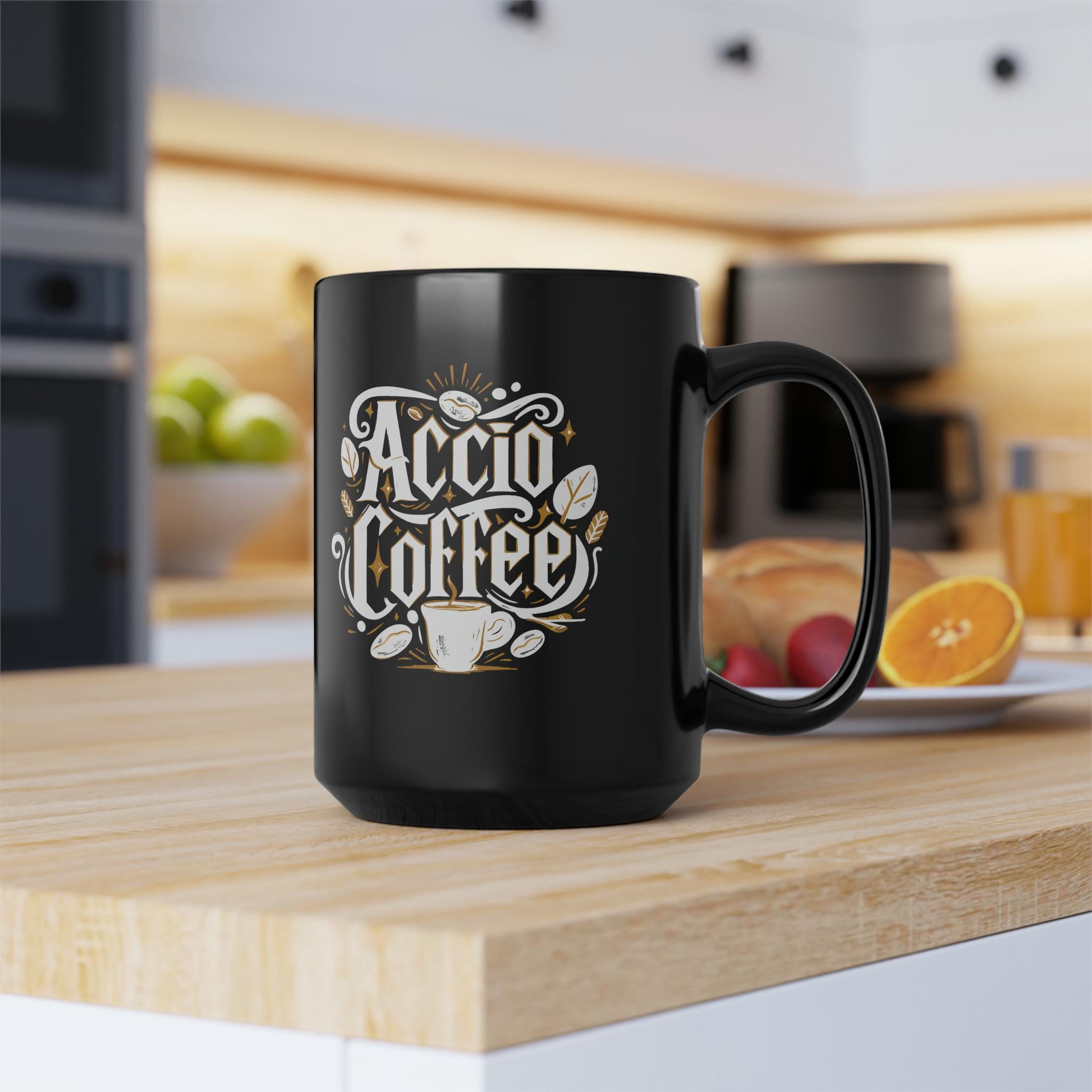 16 oz red initial signature coffee mugs Joy 16oz Red Christmas Bistro Coffee Mug main image 0
