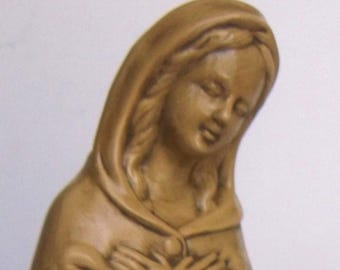 Ceramic Mother Virgin Mary Figure