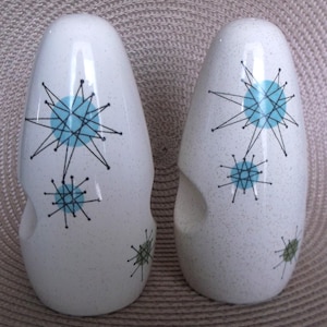 Franciscan Atomic Starburst Salt & Pepper - Etsy