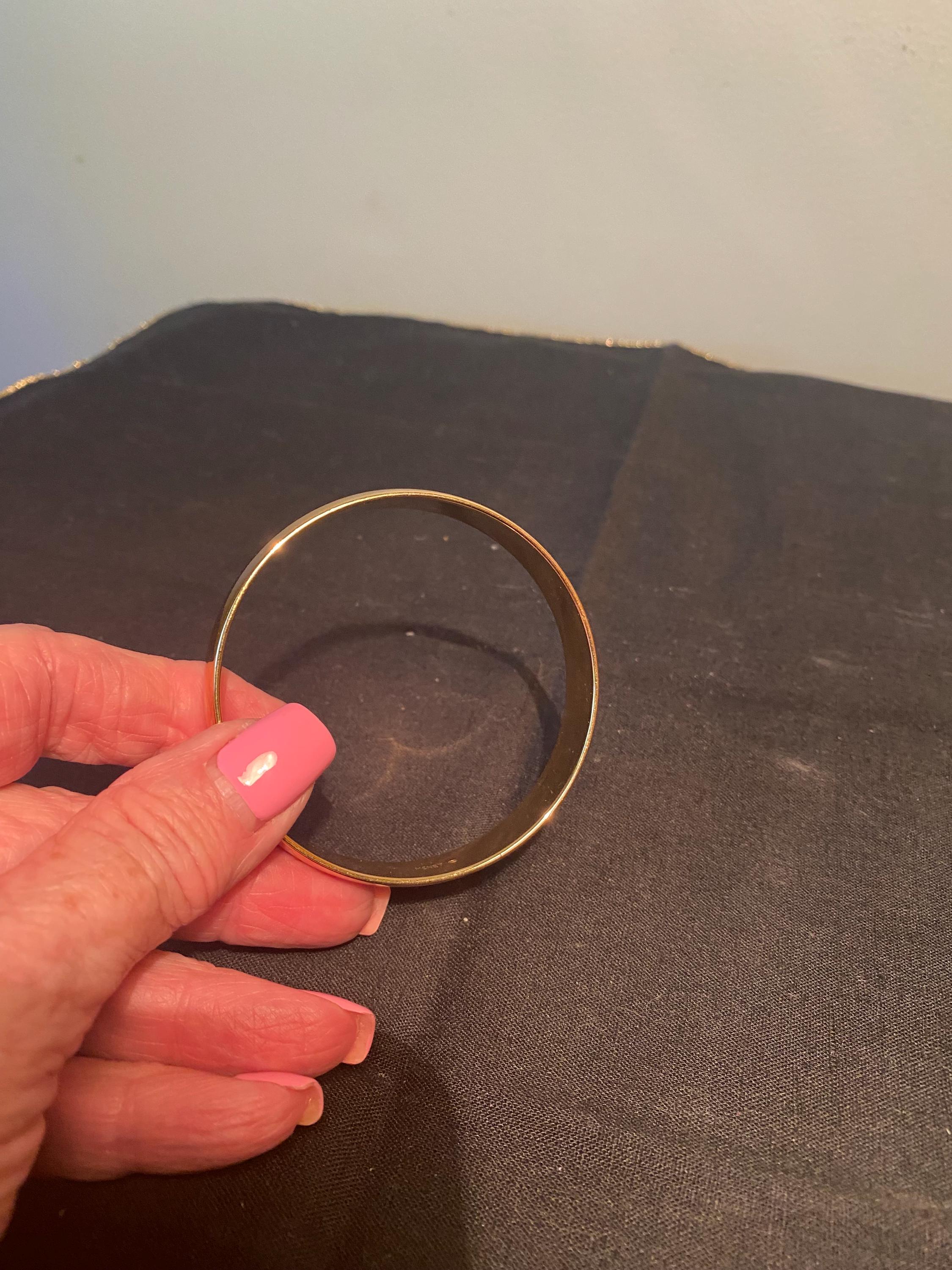 Monet gold bangle - Etsy 日本