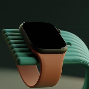 Stylish Elegant Apple Watch Stand - Modern Charging Dock for Any Space
