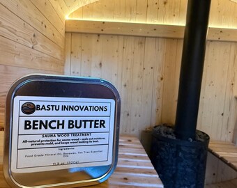 Sauna Bench Wood Butter: All-Natural Conditioner