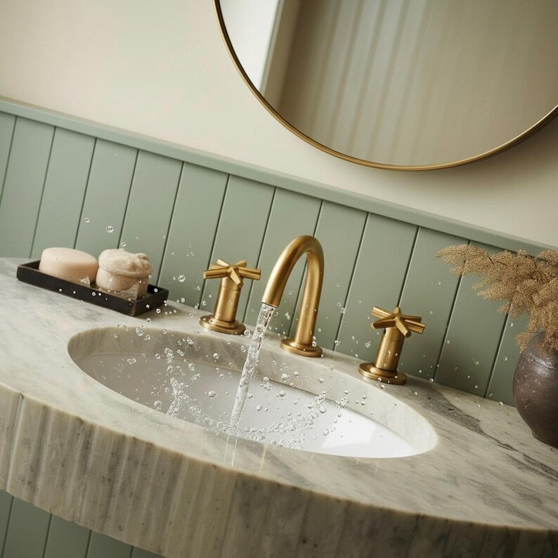 Handcarved Carrara marble vessel sink by Marblyart, custom made to order — photo 6 of 10