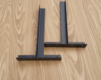 Heavy-Duty Wall Mount Sink Brackets for Marble, Stone & Floating Vanities