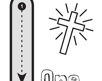 Contando del 1 al 10 con los Diez Mandamientos