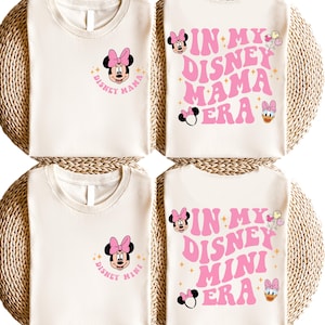 Disney Mama T-Shirt, Minnie Shirt, Mom Daughter T-Shirts, Minnie Mom Shirt, Disney Mommy and Me Shirt, Disney Mother&#39;s Day Shirt