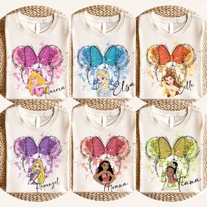 Disney Princess Shirt, Cinderella Sweatshirt, Snow White Tee, Little Mermaid Tee, Rapunzel Tee, Aurora Shirt, Moana Tee, Mickey Castle Shirt