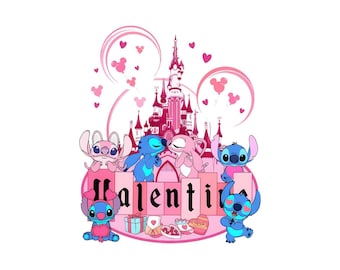 Stitch valentines png, Valentines day png download, Stitch heart design, Stitch png, Happy Valentines day