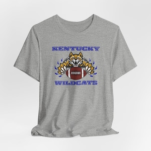 Kentucky Wildcats Unisex Tee , Game Day Shirt, College Football T-Shirt, Football Apparel, University of Kentucky