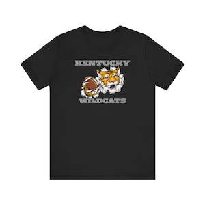 Kentucky Wildcats T-Shirt, Unisex Jersey Tee, Game Day Apparel, University of Kentucky, College Football, Fan Gear, UK