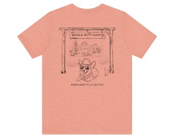 Corgi Ranch Vibes Tee - Cute Dog Shirt, Unisex Short Sleeve, Gift for Dog Lovers, Corgi Lover Apparel, Western Tee, Gift for Corgi Lovers