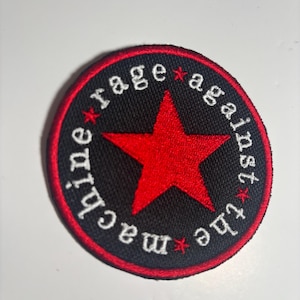 レイジ・アゲインスト・ザ・マシーンのパッチ（アイロン接着または縫い付け）