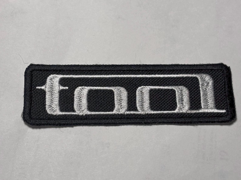 Parche bordado Tool Band - Para planchar o coser - Metal de los 90 imagen 3