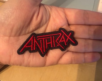Anthrax Patch| Anthrax band MINI patch