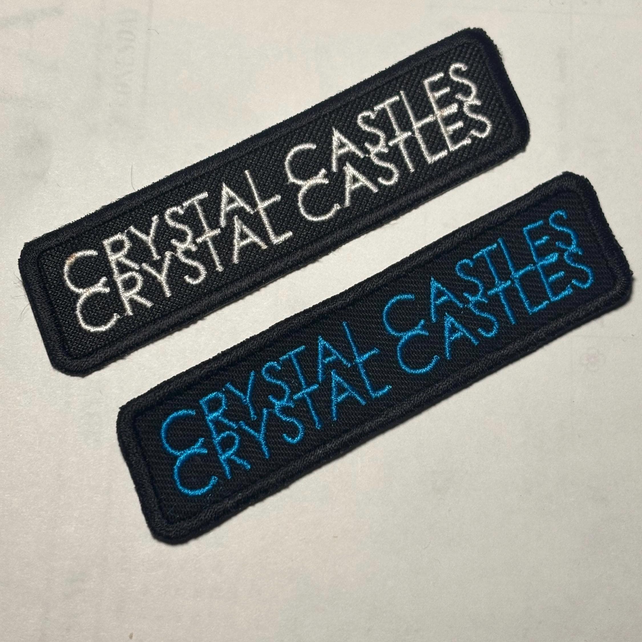 Crystal Castles Band Patch: Embroidered Iron-on Applique - Etsy