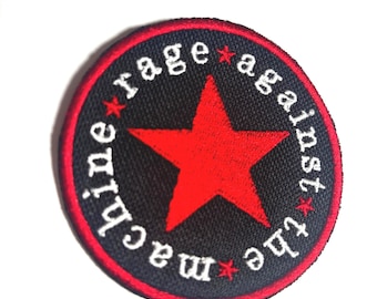 Rage Against the Machine patch iron on or sew on